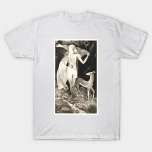 Aan de bron (1908 –1939) by Adriaan J. van 't Hoff T-Shirt